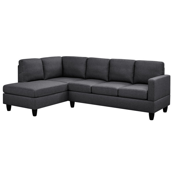 Mercury Row® Renner 2 Piece Upholstered Sectional & Reviews Wayfair